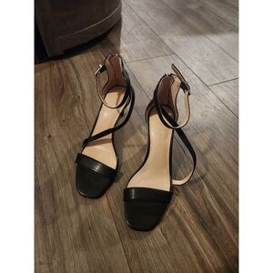 Kelly and Katie Black‎ Strap Heels Women's Size 9